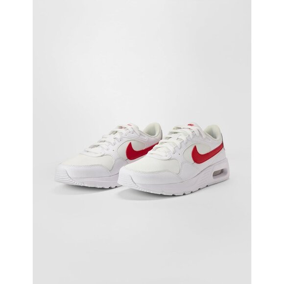 ⚡Nike Men's White/University Red Air Max SC Everyday Breathable Casual Sneakers - Picture 6 of 6
